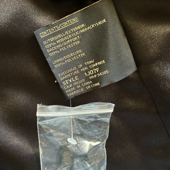 Novelti faux fur coat - Size Med to Large - Picture 6 of 10